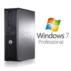 PC Refurbished Dell Optiplex 760 dt, E7400, Windows 7 Pro MAR foto