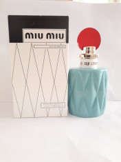 Edp miu miu tester original nou 100 ml foto