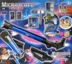 Set telescop si microscop pentru copiii&amp;gt;? Practic HomeWork foto