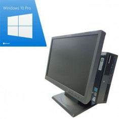 PC all in one Refurbished Lenovo M58, E8400, LCD, Windows 10 Pro foto