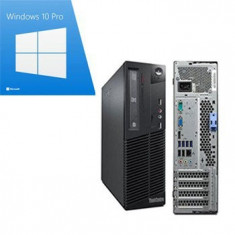 PC Refurbished Lenovo M91p sff, Quad Core i5-2400, Win 10 Pro foto