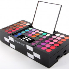 Miss Rose 3D - Kit make-up profesional cu 148 culori Practic HomeWork foto