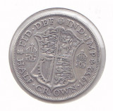 Moneda Marea Britanie 1/2 Crown 1932 KGV - KM#835 VF ( argint 14,138 grame), Europa