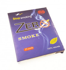 Set 25 plasturi antifumat cu nicotina Zerosmoke Practic HomeWork foto