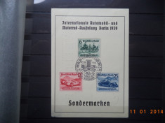 1939 Germania ( Reich ) Mi 686 - 688 Serie completa. foto