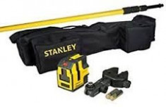 Kit laser CROSS90 cu tija STANLEY foto