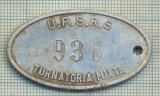 ZET 105 PLACHETA(FISA) ,, U.P.S.R.S. - 936 -TURNATORIA MIXTA &quot; - SIDERURGIE