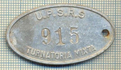 ZET 99 PLACHETA(FISA) ,, U.P.S.R.S. - 915 -TURNATORIA MIXTA &amp;quot; - SIDERURGIE foto