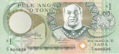 Bancnota Tonga 1 Pa&amp;#039;anga (1995) - P31a UNC foto