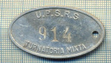 ZET 124 PLACHETA(FISA) ,, U.P.S.R.S. - 914 -TURNATORIA MIXTA &quot; - SIDERURGIE