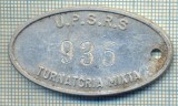 ZET 142 PLACHETA(FISA) ,, U.P.S.R.S. - 935 -TURNATORIA MIXTA &quot; - SIDERURGIE