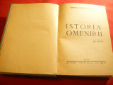 H.W.van Loon -Istoria Omenirii -Ed.Nationala Mecu 1943 cartonata ,436 pag.