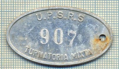 ZET 89 PLACHETA(FISA) ,, U.P.S.R.S. - 907 -TURNATORIA MIXTA &amp;quot; - SIDERURGIE foto