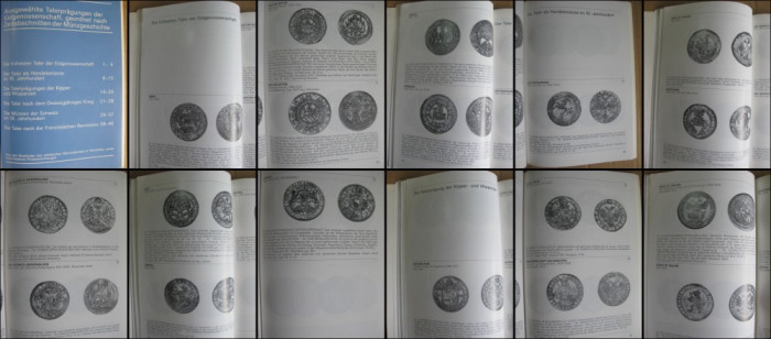 Catalog Banca N. Elvetia-Numismatik 1986. Talerii- de la 1500 pana azi. Monede.