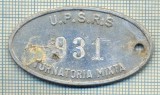 ZET 167 PLACHETA(FISA) ,, U.P.S.R.S. - 931 -TURNATORIA MIXTA &quot; - SIDERURGIE