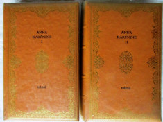 ANNA KARENINE, Vol. I+II, Tolstoi, 1974. Editie de lux, tiraj 1750 ex. Carti noi foto