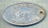 ZET 163 PLACHETA(FISA) ,, U.P.S.R.S. - 927 -TURNATORIA MIXTA &quot; - SIDERURGIE