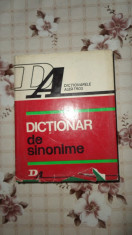 Dictionar de sinonime an 1972/488pag- Gh.Bulgar foto