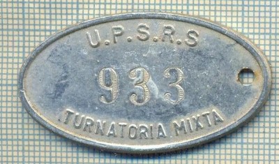 ZET 157 PLACHETA(FISA) ,, U.P.S.R.S. - 933 -TURNATORIA MIXTA &amp;quot; - SIDERURGIE foto