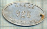 ZET 111 PLACHETA(FISA) ,, U.P.S.R.S. - 926 -TURNATORIA MIXTA &quot; - SIDERURGIE