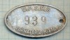 ZET 168 PLACHETA(FISA) ,, U.P.S.R.S. - 939 -TURNATORIA MIXTA &quot; - SIDERURGIE