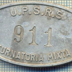 ZET 97 PLACHETA(FISA) ,, U.P.S.R.S. - 911 -TURNATORIA MIXTA " - SIDERURGIE
