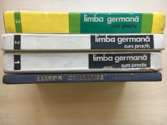 LIMBA GERMANA CURS PRACTIC Livescu, Savin, Abager (3 vol) + Vocabular foto