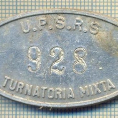 ZET 91 PLACHETA(FISA) ,, U.P.S.R.S. - 928 -TURNATORIA MIXTA " - SIDERURGIE