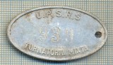 ZET 129 PLACHETA(FISA) ,, U.P.S.R.S. - 939 -TURNATORIA MIXTA &quot; - SIDERURGIE