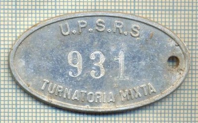 ZET 93 PLACHETA(FISA) ,, U.P.S.R.S. - 931 -TURNATORIA MIXTA &amp;quot; - SIDERURGIE foto