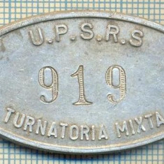 ZET 120 PLACHETA(FISA) ,, U.P.S.R.S. - 919 -TURNATORIA MIXTA " - SIDERURGIE