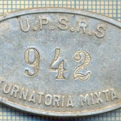ZET 102 PLACHETA(FISA) ,, U.P.S.R.S. - 942 -TURNATORIA MIXTA " - SIDERURGIE