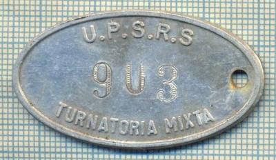 ZET 139 PLACHETA(FISA) ,, U.P.S.R.S. - 903 -TURNATORIA MIXTA &amp;quot; - SIDERURGIE foto