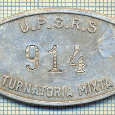 ZET 98 PLACHETA(FISA) ,, U.P.S.R.S. - 914 -TURNATORIA MIXTA " - SIDERURGIE