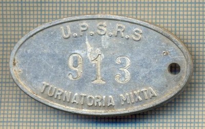 ZET 82 PLACHETA(FISA) ,, U.P.S.R.S. -913 -TURNATORIA MIXTA &amp;quot; - SIDERURGIE foto