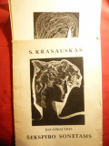 Album -Pictura in zinc si grafica - S.Krasauskas - Ed. 1967 -20 gravuri