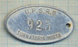 ZET 153 PLACHETA(FISA) ,, U.P.S.R.S. - 925 -TURNATORIA MIXTA &quot; - SIDERURGIE