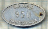ZET 100 PLACHETA(FISA) ,, U.P.S.R.S. - 950 -TURNATORIA MIXTA &quot; - SIDERURGIE