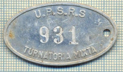 ZET 95 PLACHETA(FISA) ,, U.P.S.R.S. - 931 -TURNATORIA MIXTA &amp;quot; - SIDERURGIE foto