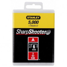 Capse pentru aplicatii uzuale Tip A 6mm 5000 buc Stanley - 1-TRA204-5T foto