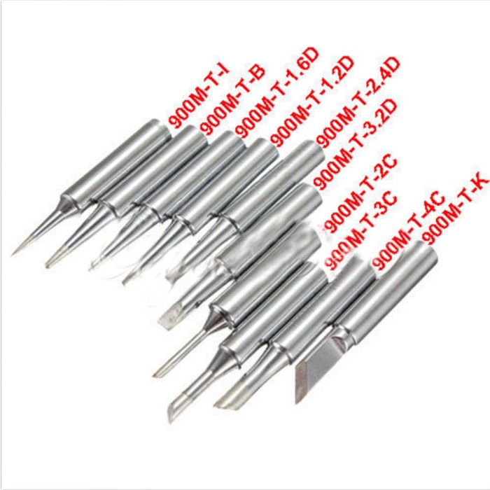 Set 10 varfuri de diferite forme pentru Statie Hakko si Gordak