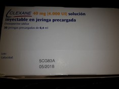 Clexane 0,4 (4000 UI) foto