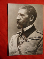 Fotografie - copie veche - Regele Ferdinand I , dim. =8 x 11,5 cm foto