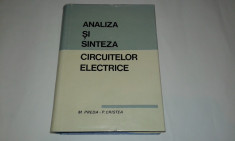 M.PREDA \ P.CRISTEA - ANALIZA SI SINTEZA CIRCUITELOR ELECTRICE foto