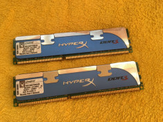 Kit memorie 4GB DDR3 ( 2 X 2GB ) Kingston HyperX KHX1333C7D3K2/4G foto