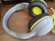 Skullcandy Hesh 2 Wired Headphones Grey Hot Lime Supreme Sound foto