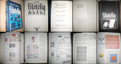 M.Daescu-Filatelia de la A la Z-1987. Marimi 25_17 cm, 421 pagini. foto