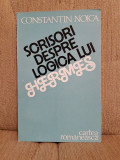 SCRISORI DESPRE LOGICA LUI HERMES-CONSTANTIN NOICA