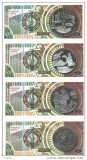 !!! CUBA - SET 8 BANCNOTE DE PREZENTARE NATIVI (ABORIGENI) CUBANEZI 2013 - UNC