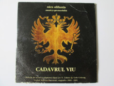 Rar! CD Nicu Alifantis-album promo Cadravul viu-muzica spectacolului 2001 foto